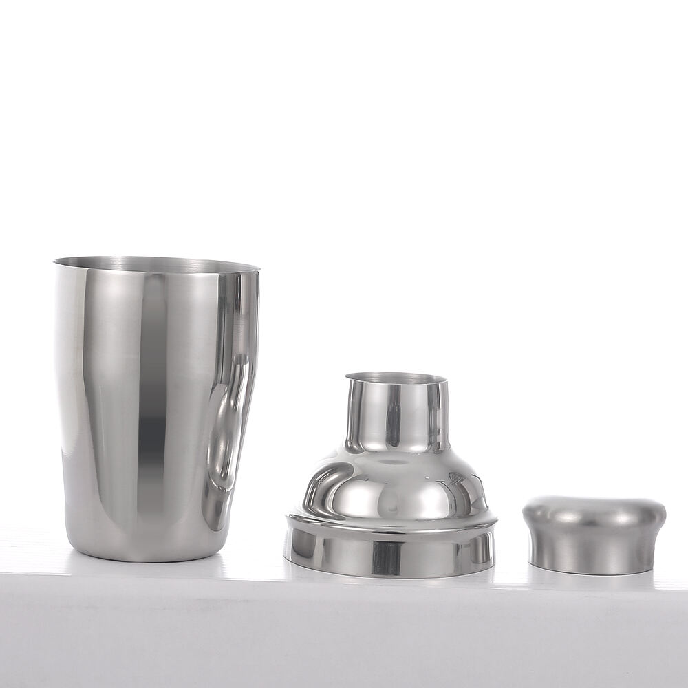 New Top Quality Customized 350 ML Cocktail Shakers Stainless Steel for Bar Tool factory