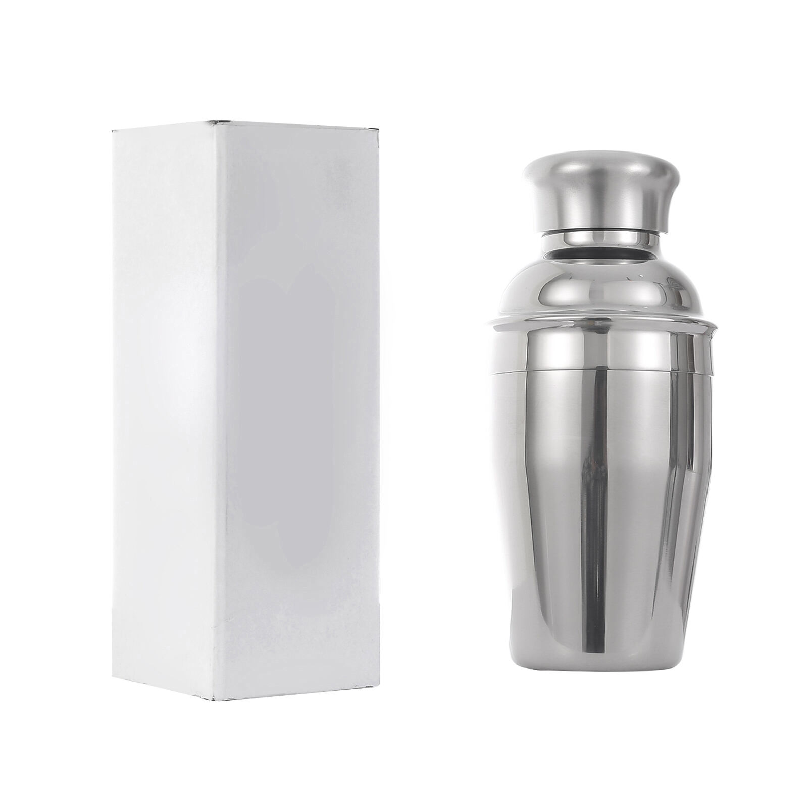 Bartender Shaker Bottle Kit Customized 350ML Food Grade Stainless Steel Cocktail Shaker supplier