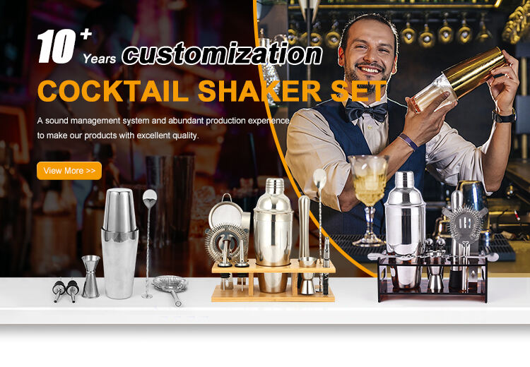 Bartender Tools Premium Large Stainless Steel Customized 700 ML Vacuum Cold Insulation Cocktail Shaker factory