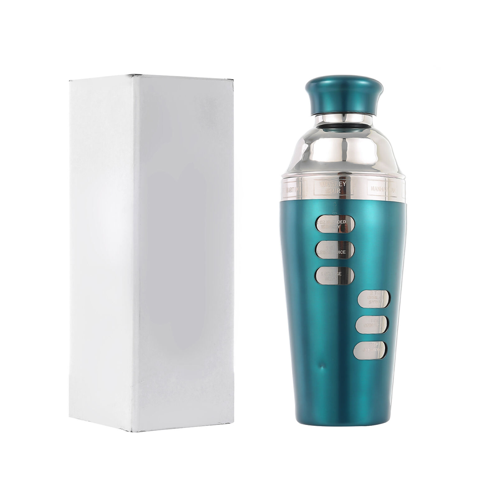 Professional Bar Accessories Customizable 600ML Stainless Steel Cocktail Shaker factory