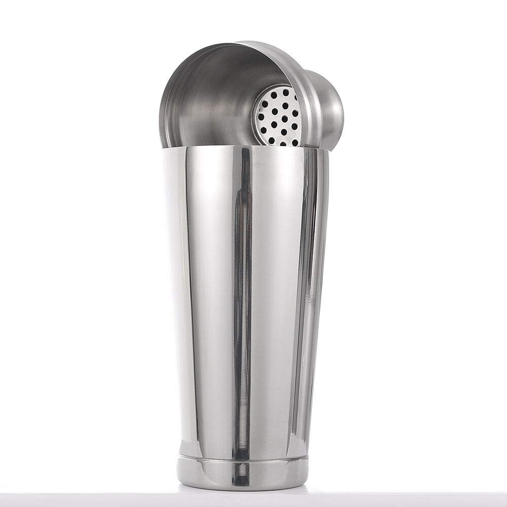 Multifunction Customized 700 ML Stainless Steel Shaker Double Vacuum Cold Cocktail Shaker details