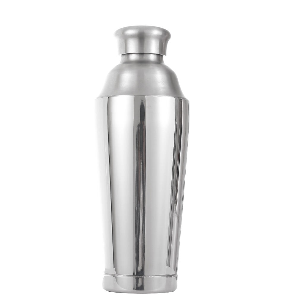 Multifunction Customized 700 ML Stainless Steel Shaker Double Vacuum Cold Cocktail Shaker manufacture