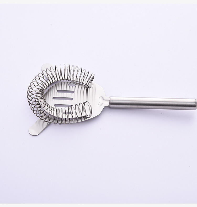 Wholesale High Quality Bar Tool Customizable Logo Stainless Steel Ice Filter Ice Strainer manufacture