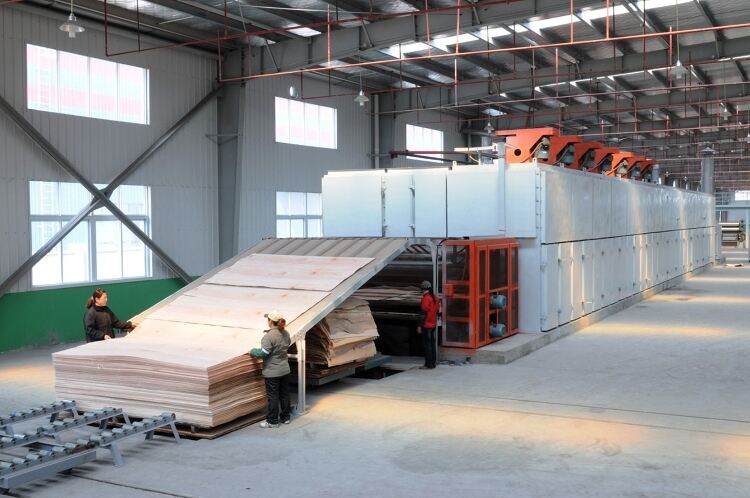 3 layers net/roller veneer dryer manufacture