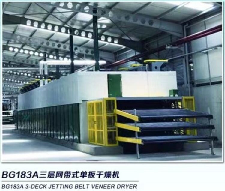 3layers net veneer dryer supplier