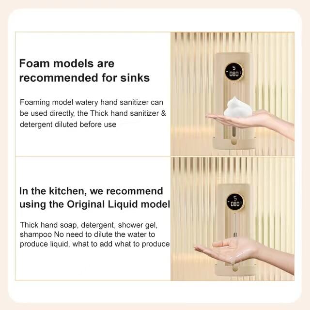 Foam Soap Dispenser Touchless Automatic Soap Dispenser 380ml Infrared Sensor Smart Liquid Soap Dispenser for Bathroom manufacture