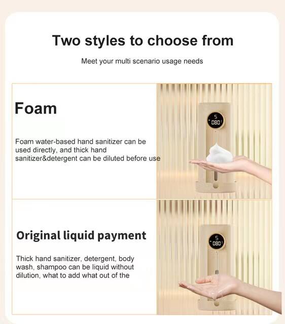 Foam Soap Dispenser Touchless Automatic Soap Dispenser 380ml Infrared Sensor Smart Liquid Soap Dispenser for Bathroom manufacture