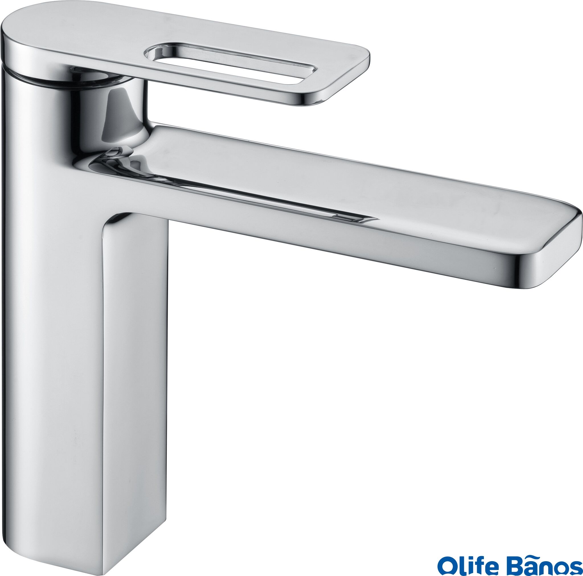 Hot sell 304 Stainless steel chrome hot and cold basin faucet single handle bathroom basin swivel Tap supplier