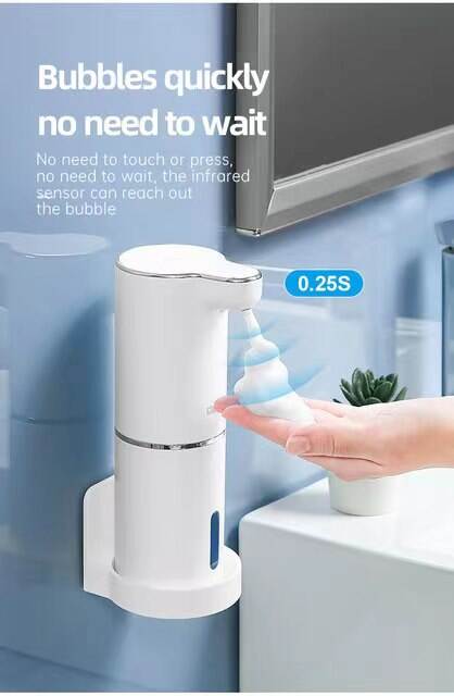 Automatic Liquid Soap Dispenser Touchless Sensor Bathroom Smart Foam Machine 280ML Infrared Liquid Soap Dispenser Pump Container manufacture