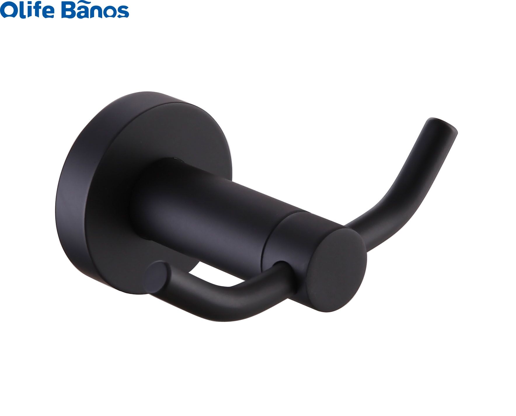 Olife Banos moderne pistolet noir or gris cuivre base étagère salle de bain accessoires salle de bain porte-serviettes pour hôtel