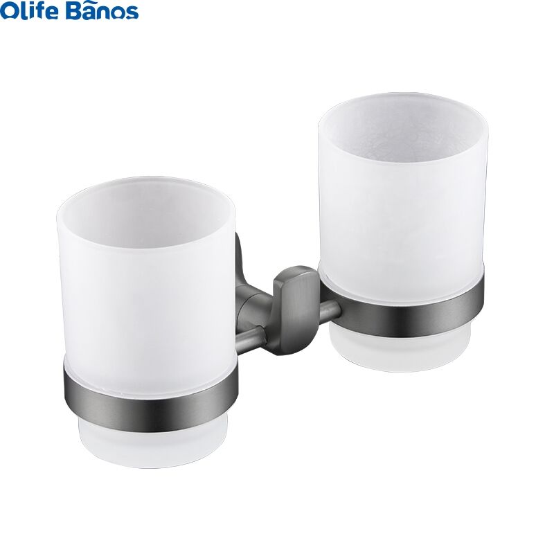 Hot Sale White Black Bathroom Waterproof Wall Mounted Toilet Roll Paper Holder Towel Rack Tumbler Holder supplier