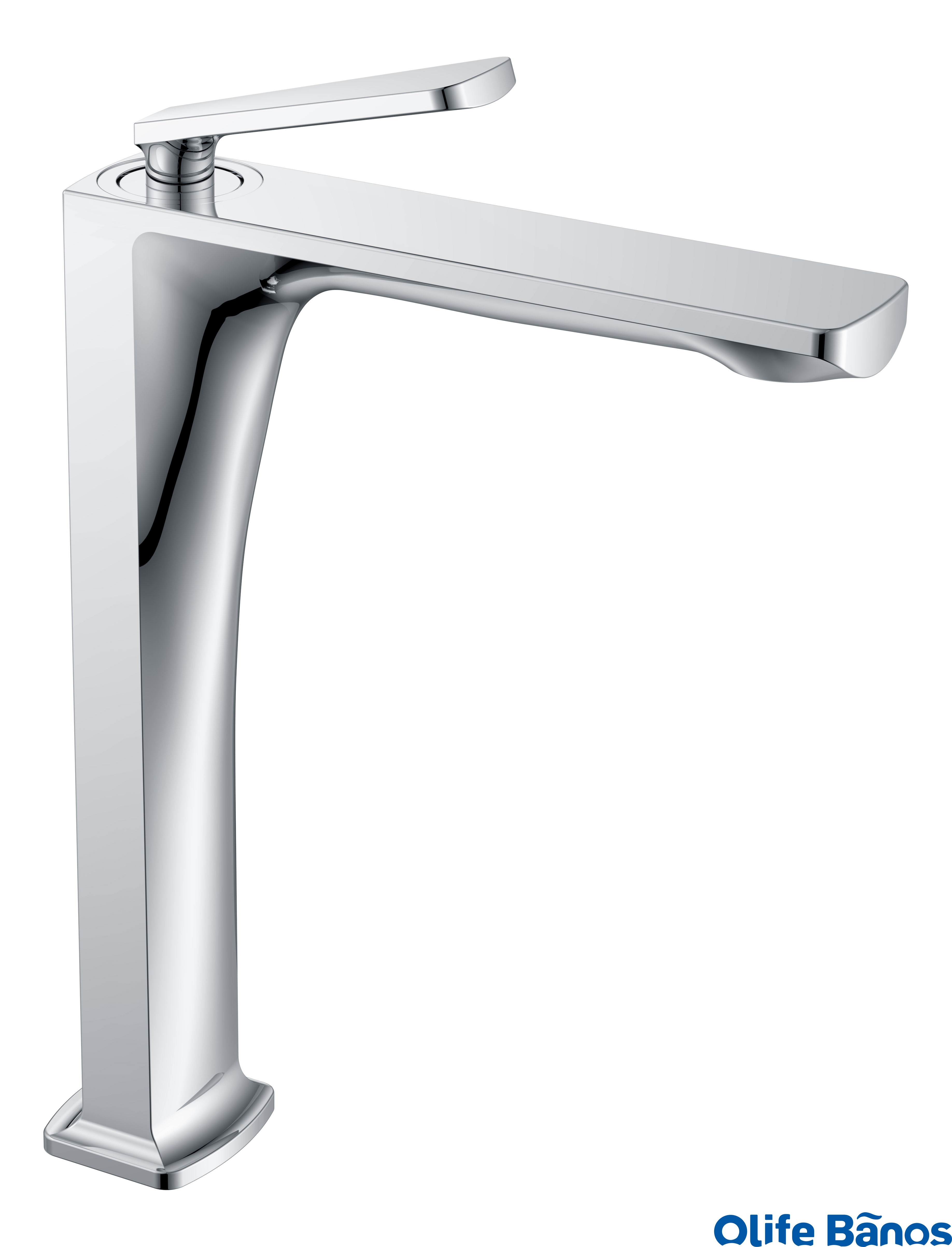 SUS304 stainless steel washbasin above counter basin faucet Button Handle single cold water  basin faucet manufacture