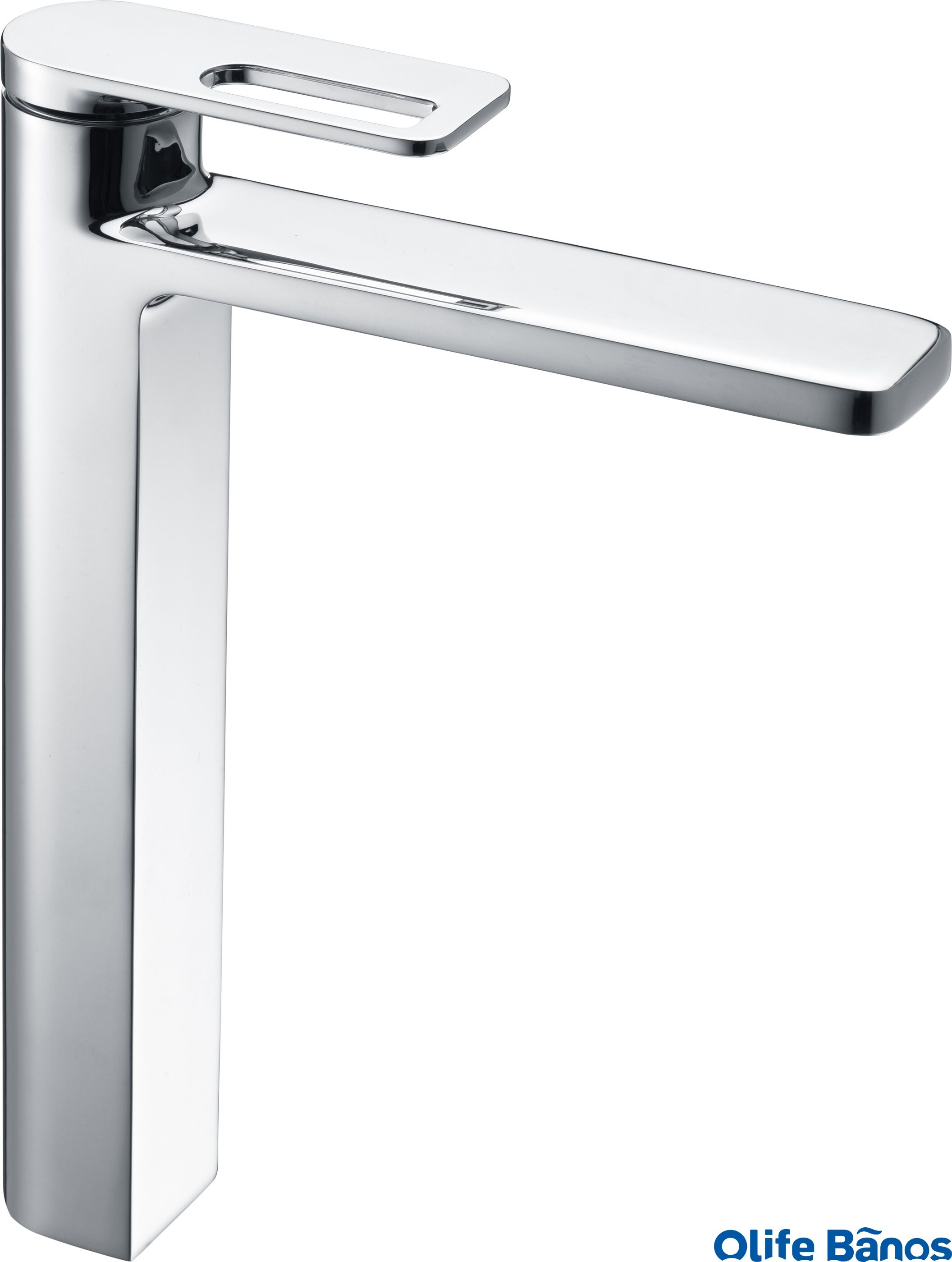 Hot sell 304 Stainless steel chrome hot and cold basin faucet single handle bathroom basin swivel Tap factory