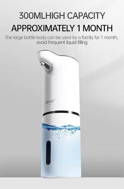 Automatic Liquid Soap Dispenser Touchless Sensor Bathroom Smart Foam Machine 280ML Infrared Liquid Soap Dispenser Pump Container details