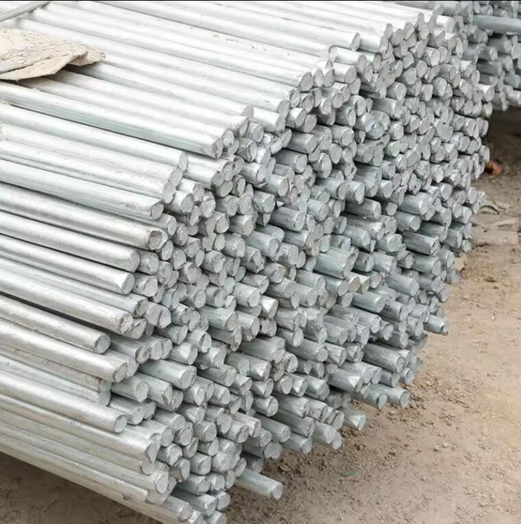 Galvanized steel bar