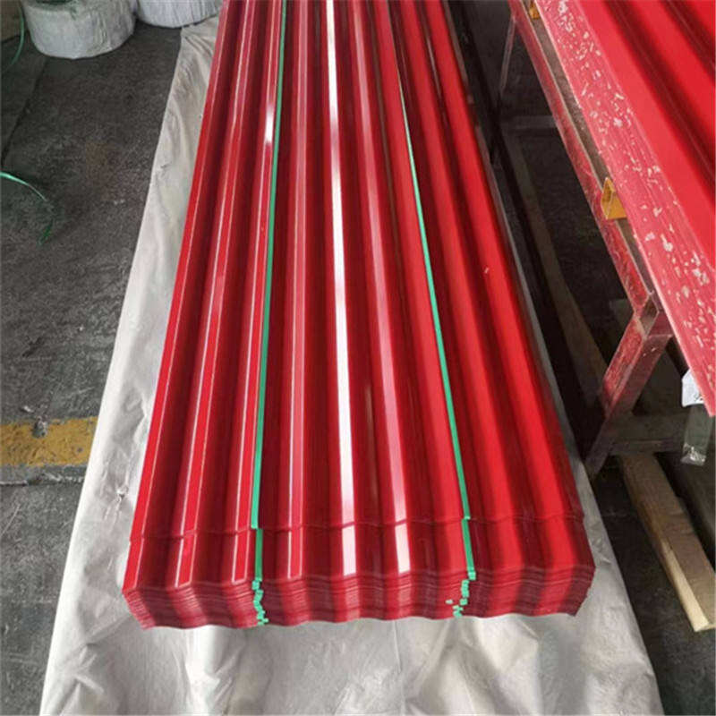 Color coated corrugated plate