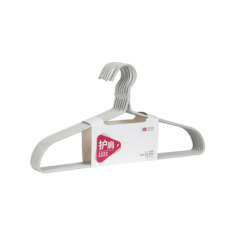 SOLELY SY076 17” Wrinkle-Free Steel Pipe Hanger with Plastic Coating manufacture