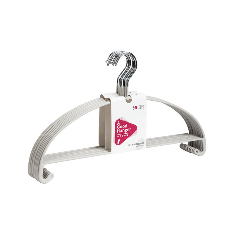 SOLELY SY186 16" Non-slip Arc Hanger with two Lateral Hooks supplier