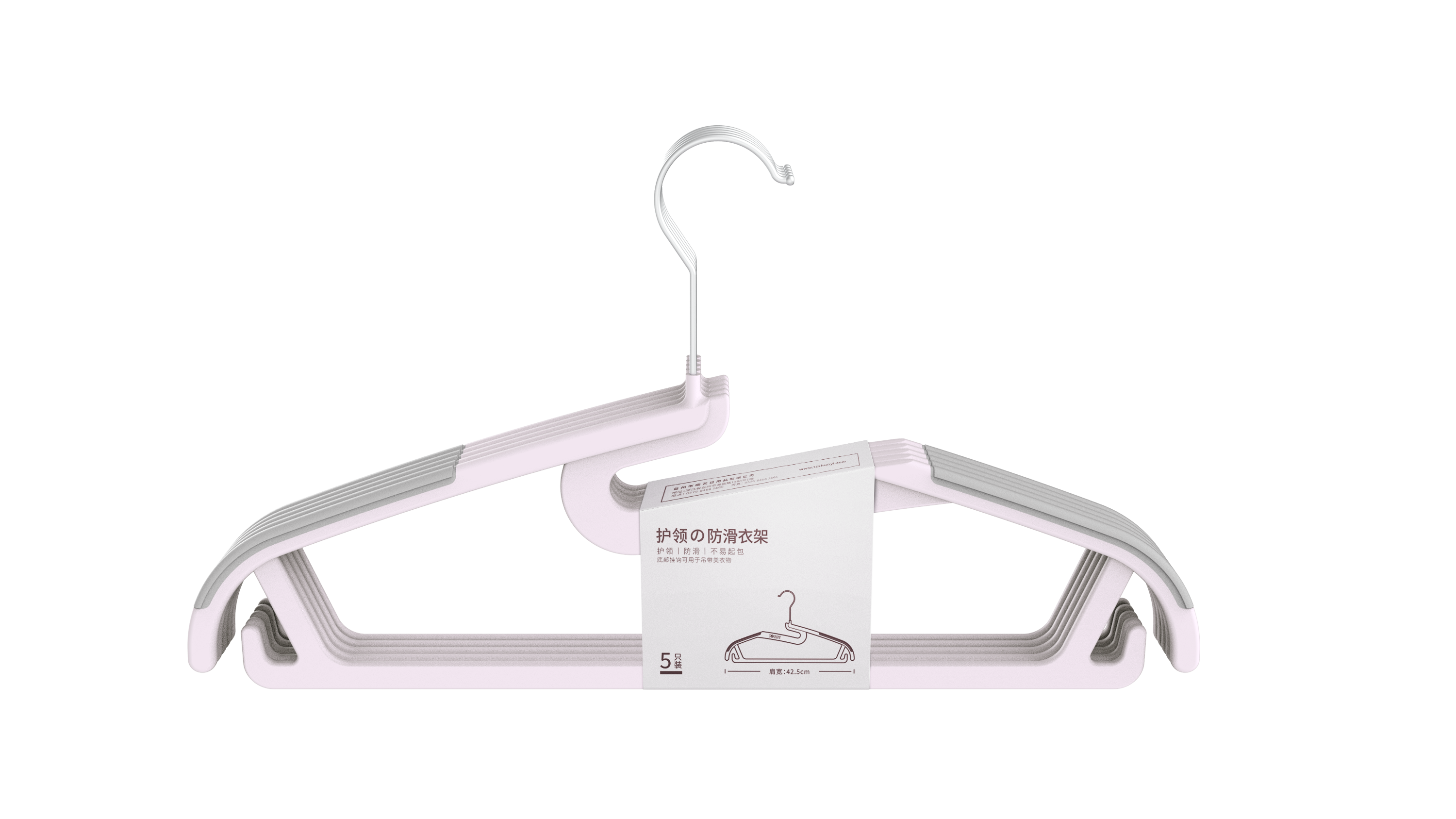 SOLELY SY940 Anti-slip Clothes Hanger with Collar Protection factory