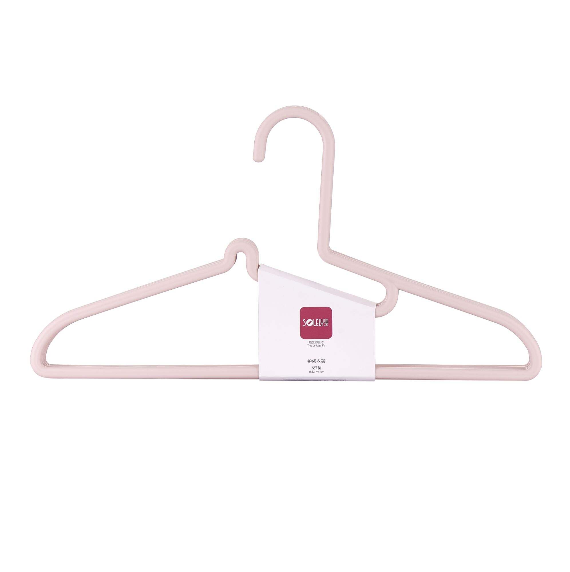 SOLELY SY961 Clothes Hanger with Collar Support