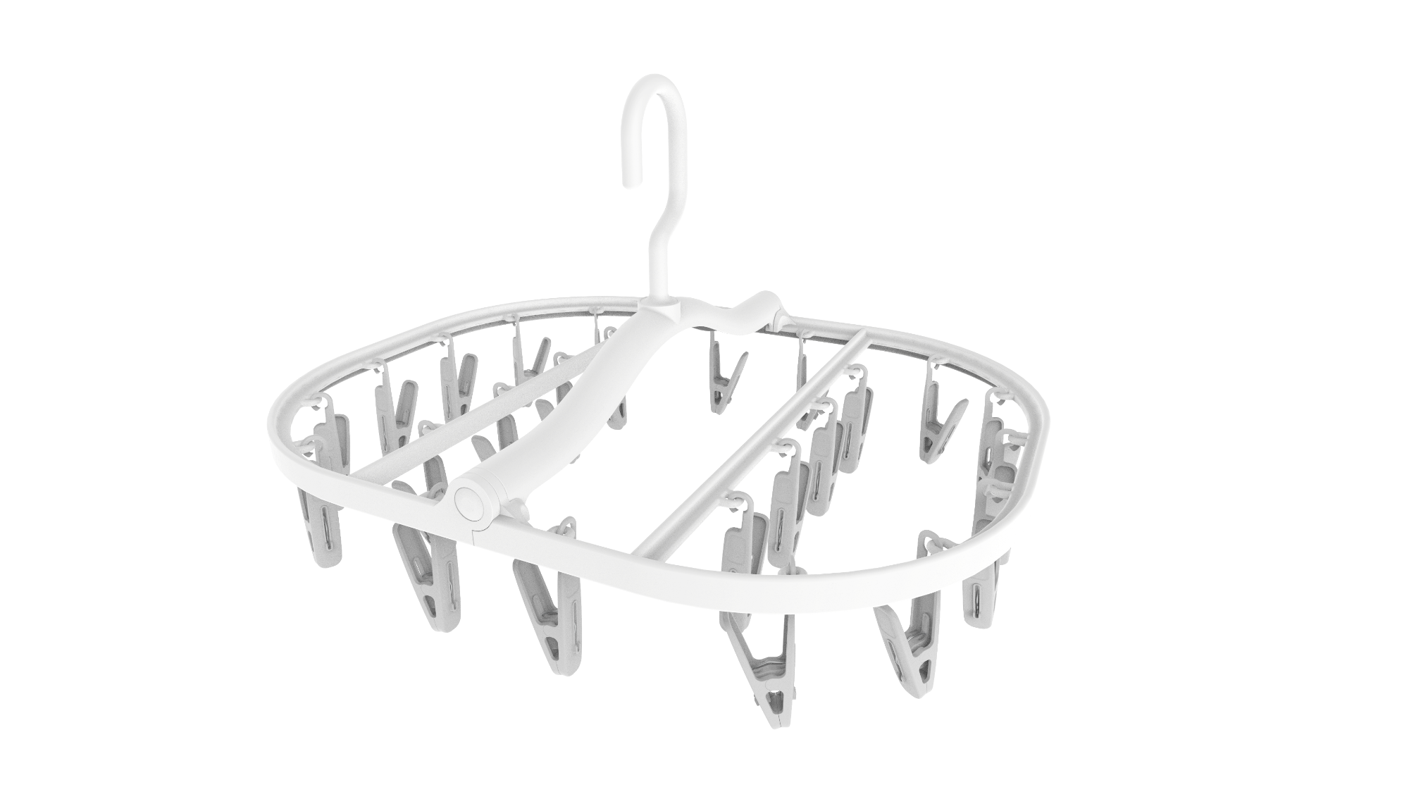 SOLELY SY715 Foldable Drip hanger with 24 Clips