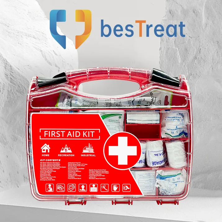 Bestreat First Aid Kit-Essential Supplies for Quick and Effective Care