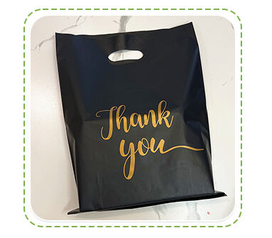 Custom Recyclable Polypropylene Tote Die Cut Handle Carry Bag D Cut Plastic Promotion Shopping Bag For Department Store factory