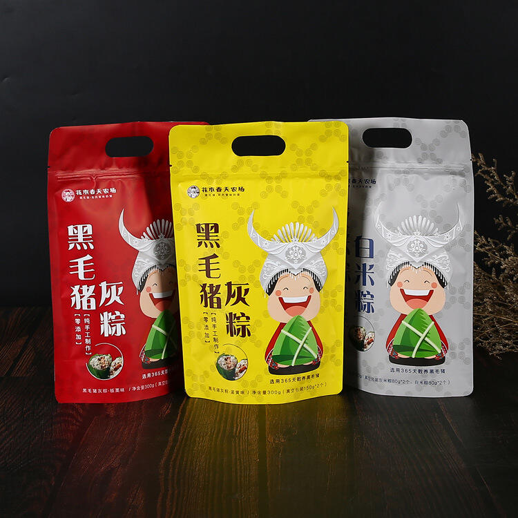 Factory Supply Biodegradable Corn Starch Grip Seal Bag Packing Bags Clothes Zipper Reclosable Plastic Package PE Heat Seal details
