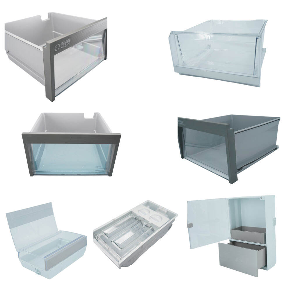 Custom Injection Plastic Fridge Transparent Accessory Holder factory