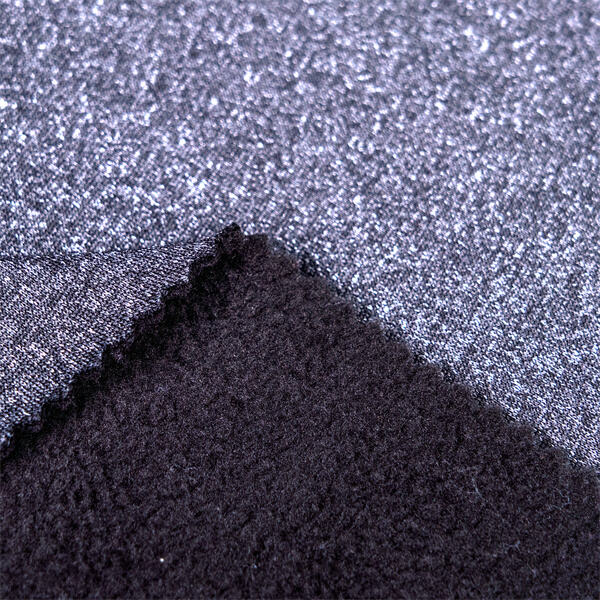 Warm up in style with our women's black fleece collection