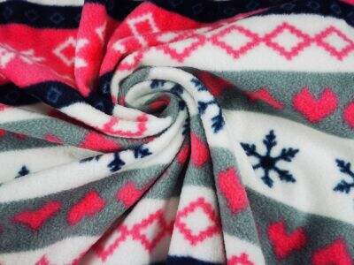 Vedlikeholdsveiledning for polart fleece-stoff