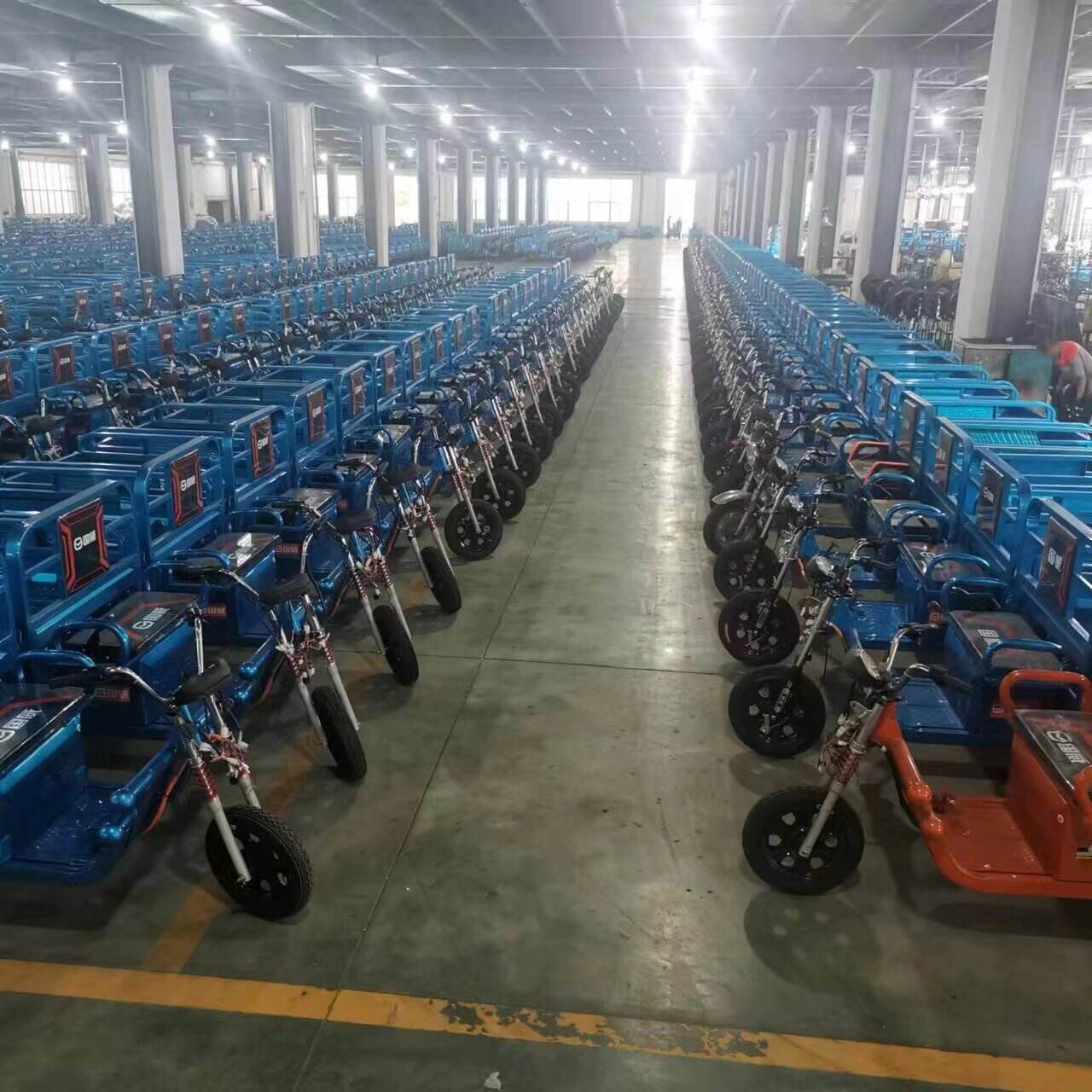2024 New Guowei high-speed electric tricycle express car Agricultural freight car high-power truck details