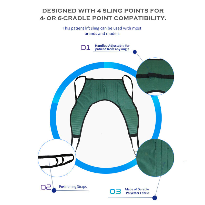 Divided Leg Padded U-Sling without Head Support-CGSL206 supplier