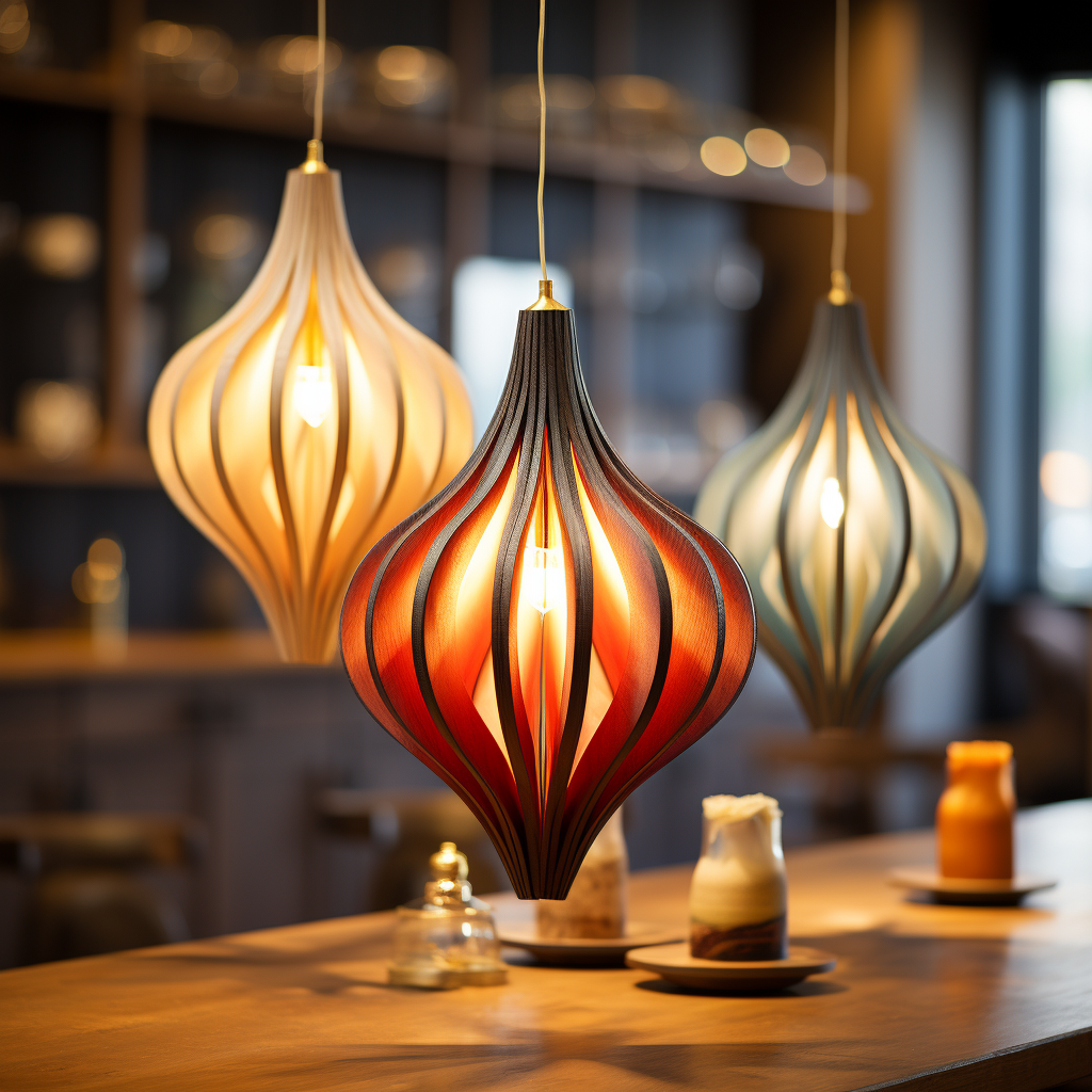 Eco-Friendly & Artistic: Depicting the World on Paper's Pulp Lighting for Your Home