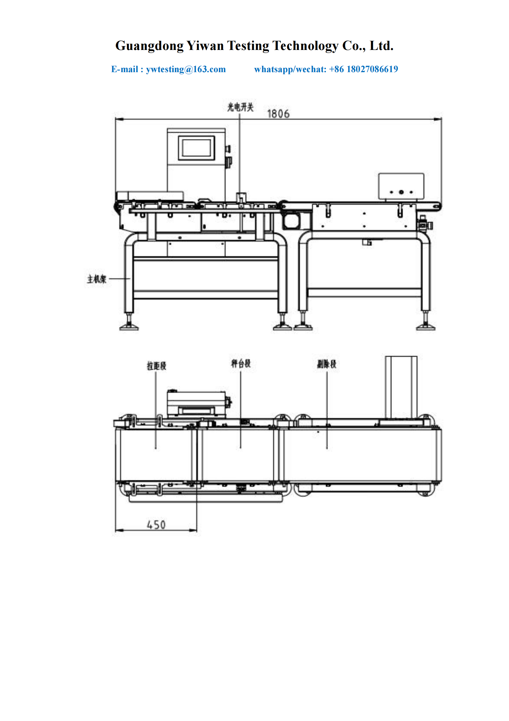 益万 YW-XP300 Checkweigher_03