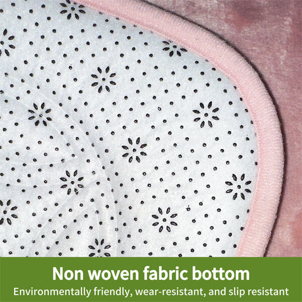 Avoid slipping on wet floors with a highly absorbent bathroom runner
