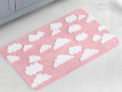 The best designed microfiber Bath Rug.