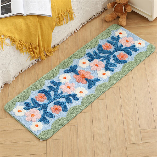 Complete your bedroom decor with a chic bedside rug