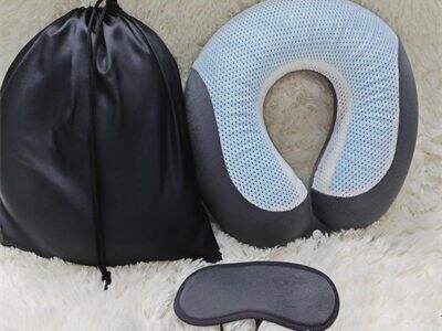 Top 3 functional Travel Pillow Eye mask set for long flights