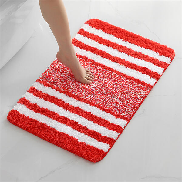 Invest in quality bath mats and enjoy a cozy and comfortable bathroom experience