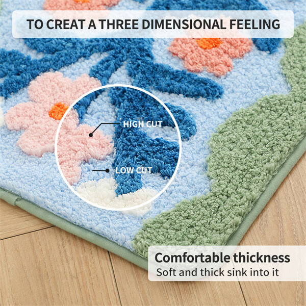 Protect your floors with a waterproof mat.