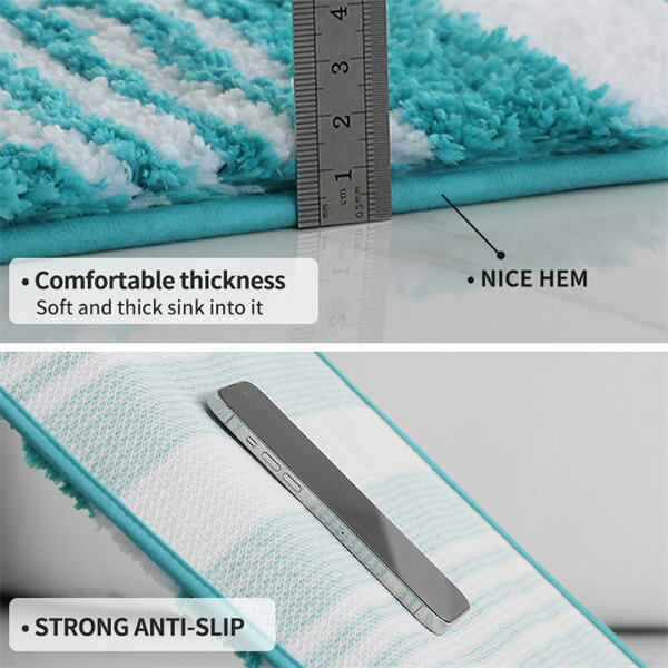 Say Goodbye to Cold Feet with a Cozy Toilet Rug