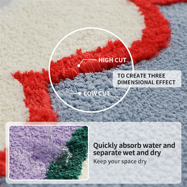 Experience a Pop of Personality with Fun Bathmats