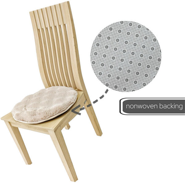 Say Goodbye to Aching Backs and Butts with Padded Chair Pads".