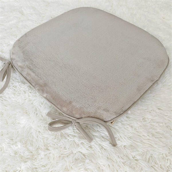 Chair Cushions with Soft Ties