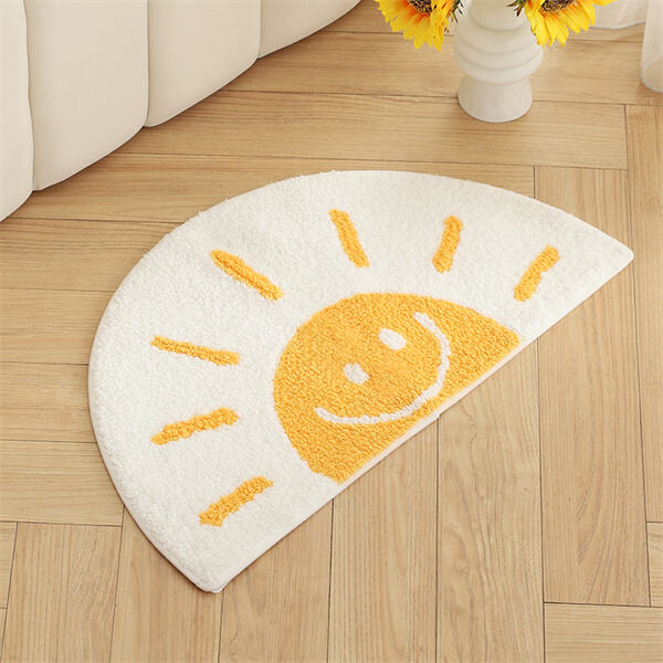 Elevate your sleeping space with a cute rug