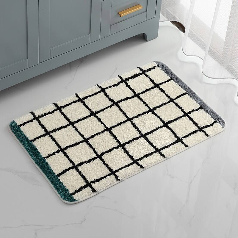 Absorbent Microfiber Box Tufted Bath Mats(Rugs) factory