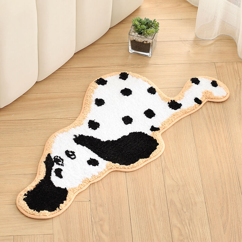 Living Room Animal Jacquard Microfiber Rug Floor Mats