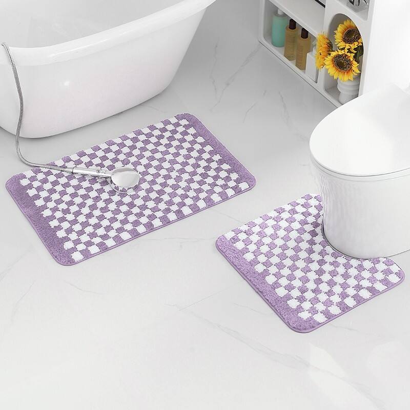 Microfiber Tufted 2pc Bath Mats（Rugs） supplier