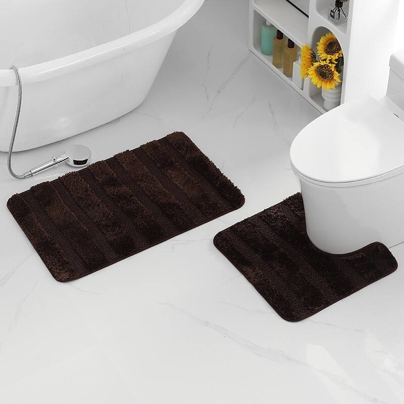 PEALR STRIPE 2PC bath mats(rugs) factory